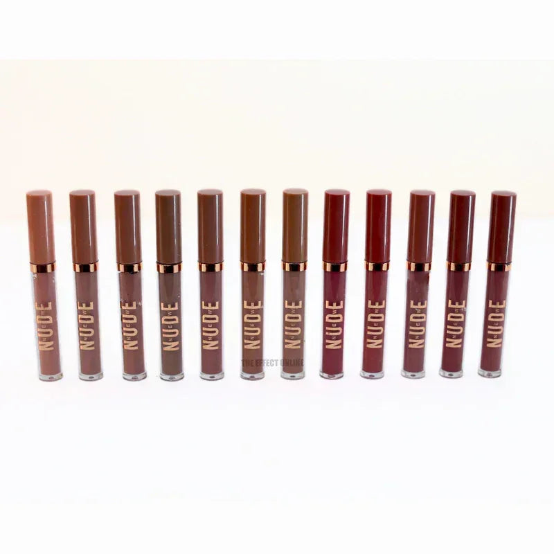 Pack of 12 Nude Lip Gloss - ZIOR