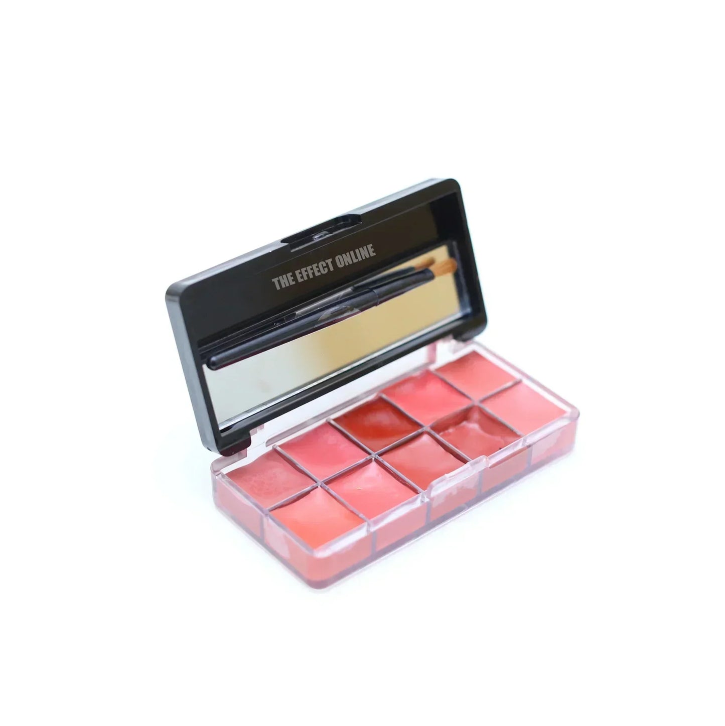 Mocallure 10 shades - Matte cream lipstick palette with mirror and lipstick brush - ZIOR
