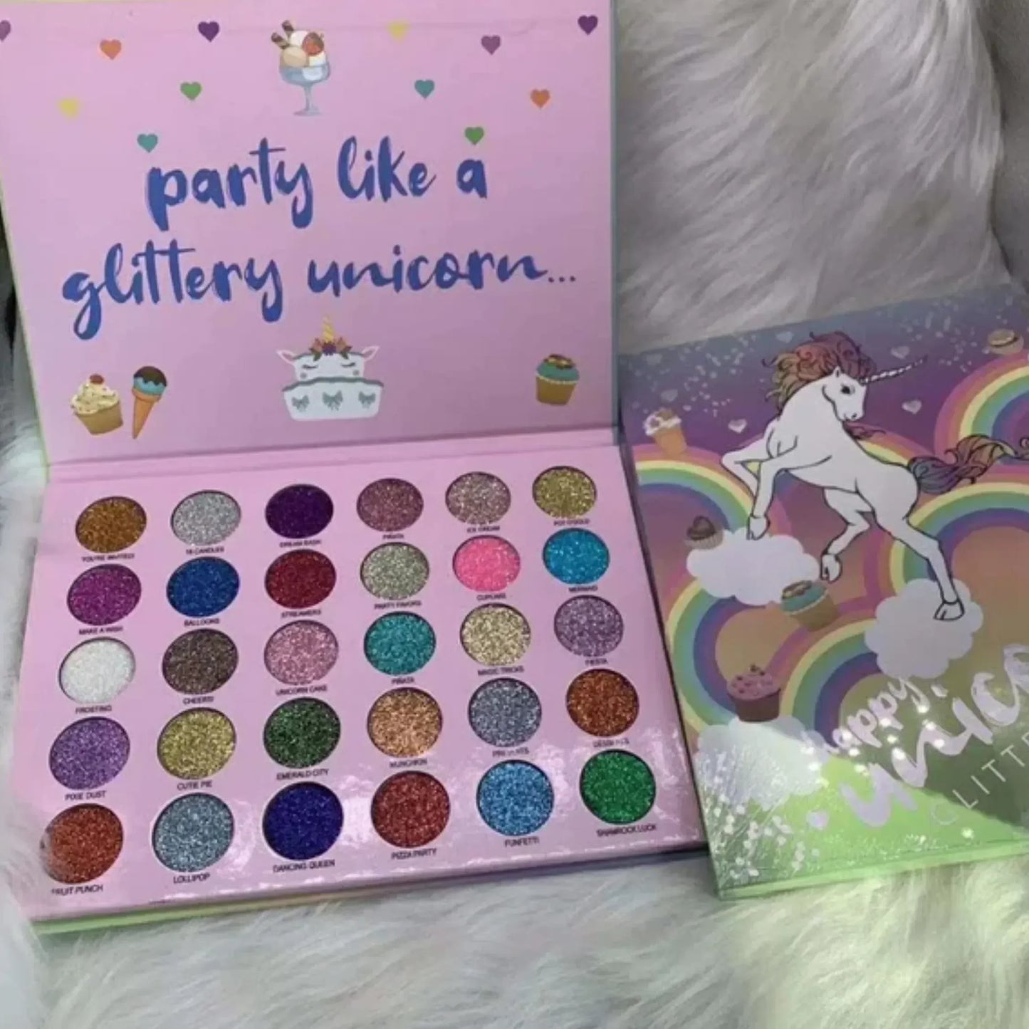 Unicorn Glitter Palette 30 Shades - ZIOR