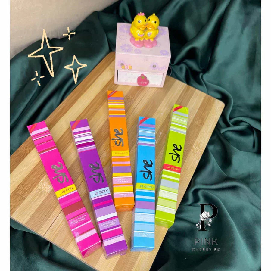 PACK OF 5 SHE Pen Pocket Perfume-35ml - ZIOR