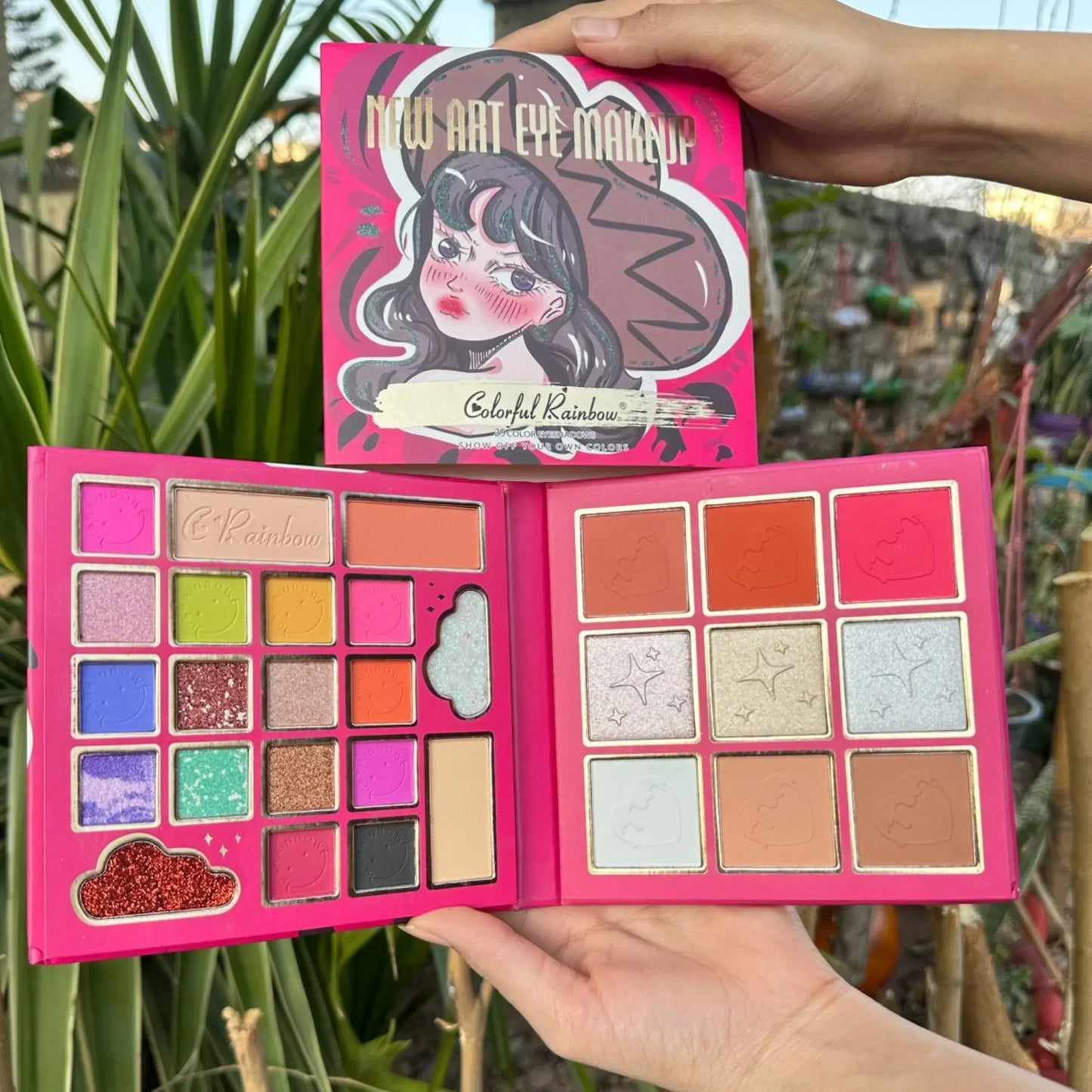 Rainbow Makeup Palette - ZIOR