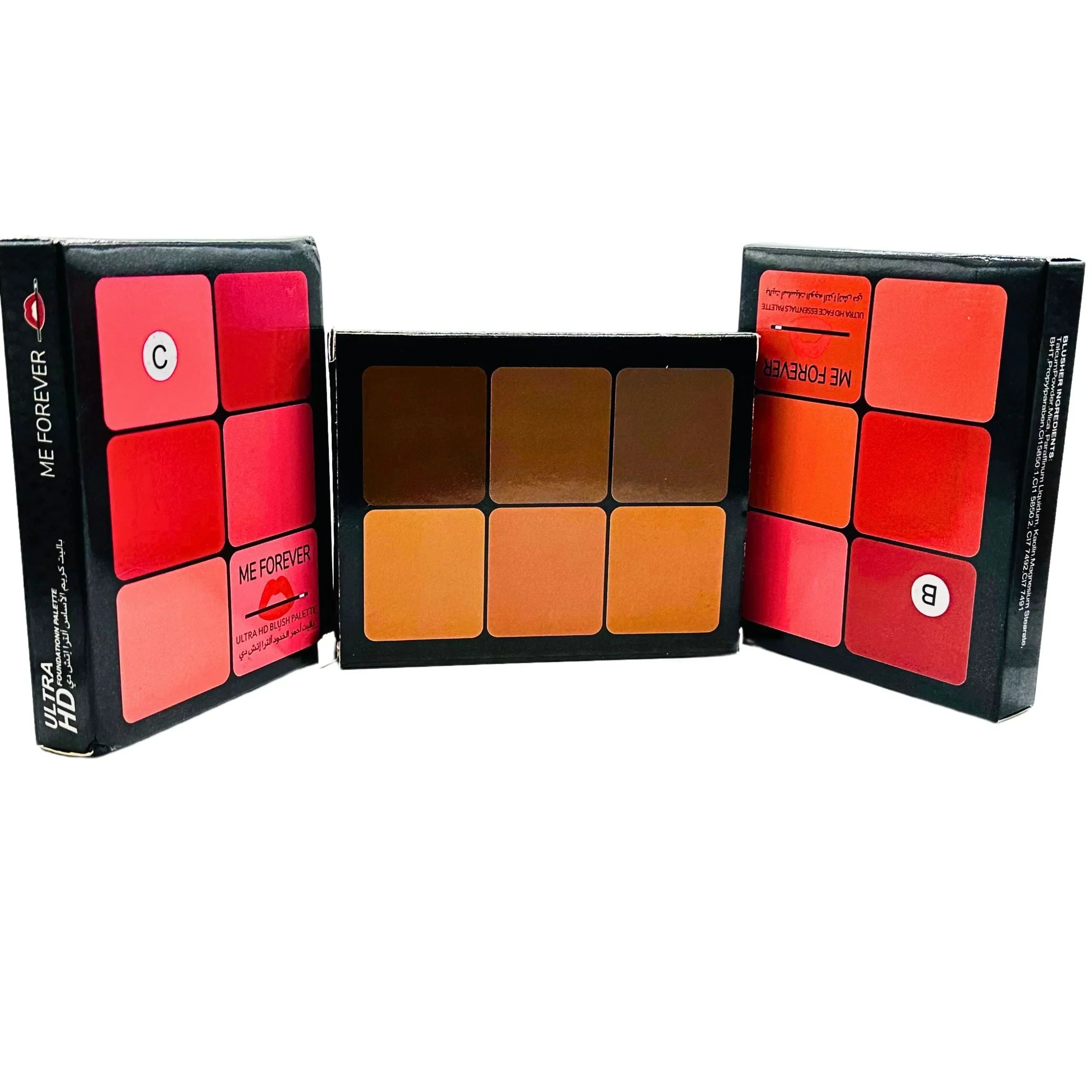 12 Colors Cream Blush Palette - ZIOR