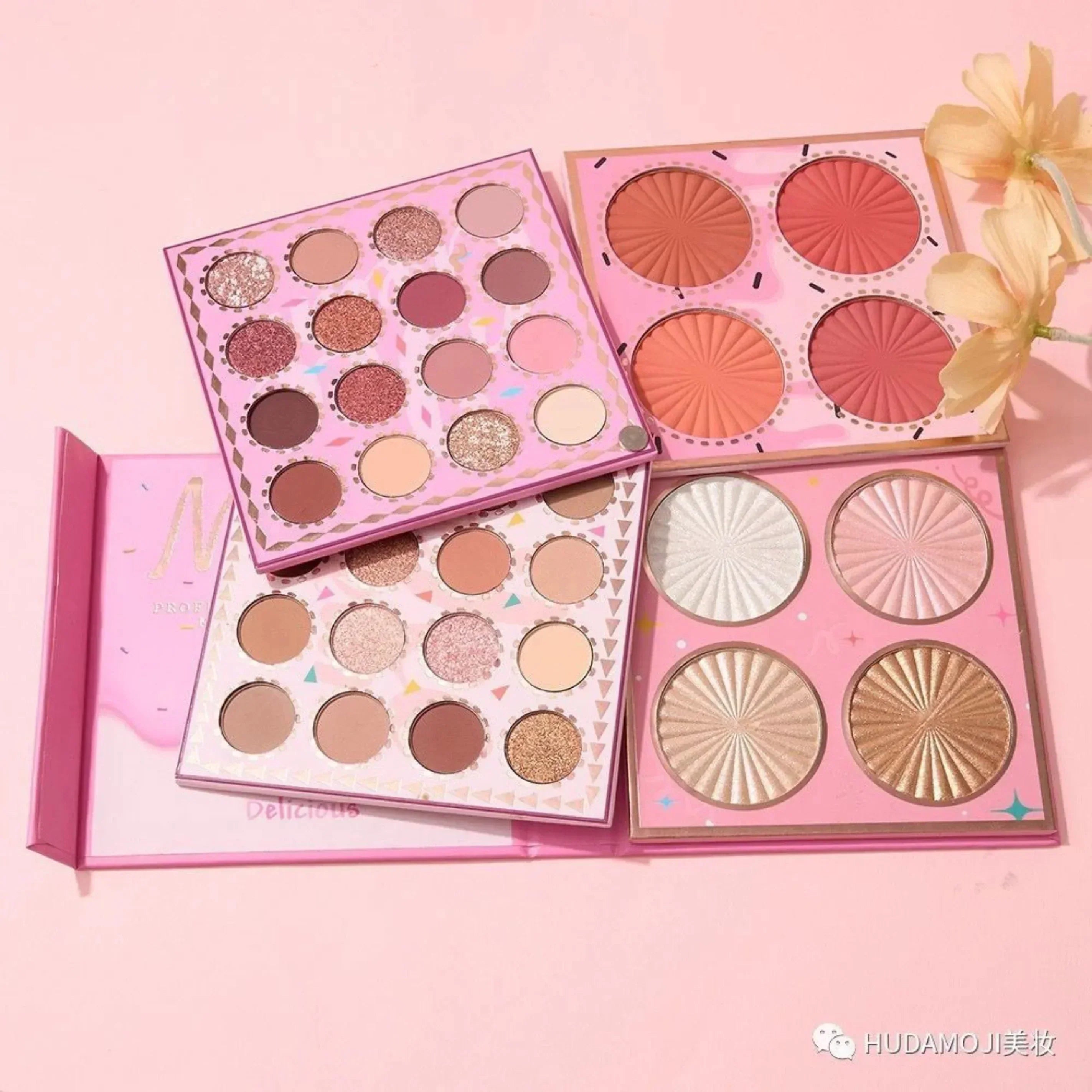 Mini Makeup Palette - 4 Pages - ZIOR