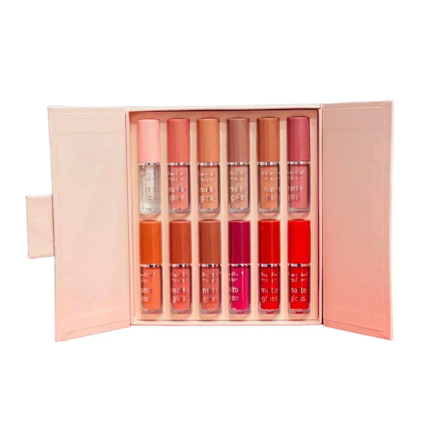 Dragon Ranee 12 Colors Matte Lip Glosses - ZIOR
