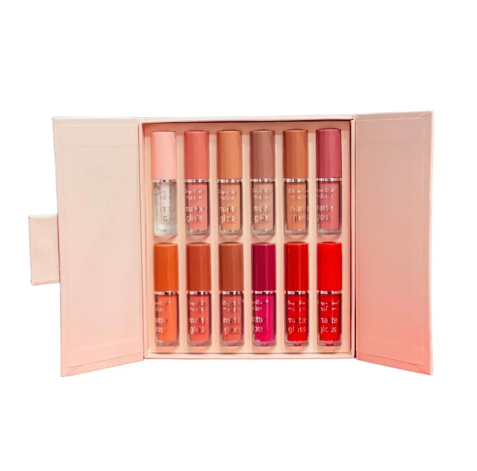 Dragon Ranee 12 Colors Matte Lip Glosses - ZIOR