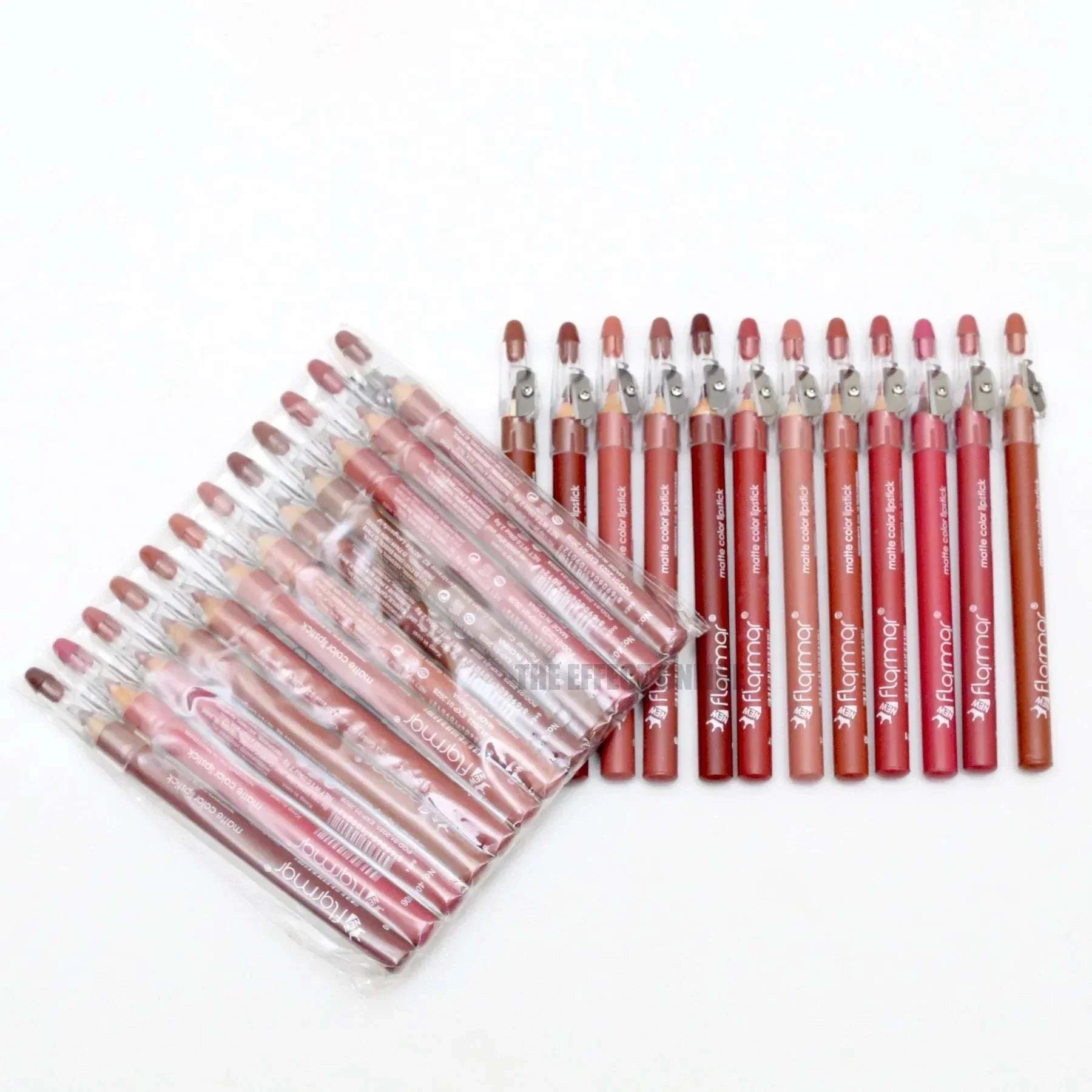 Flormar Set of 12 Lip pencils - ZIOR