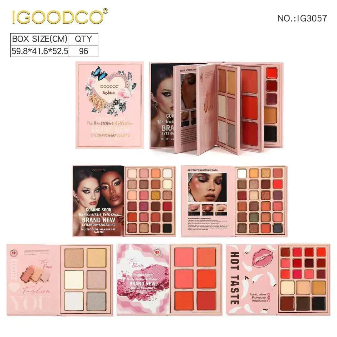 IGOODCO All in One 5 Pages Makeup Book Palette - ZIOR