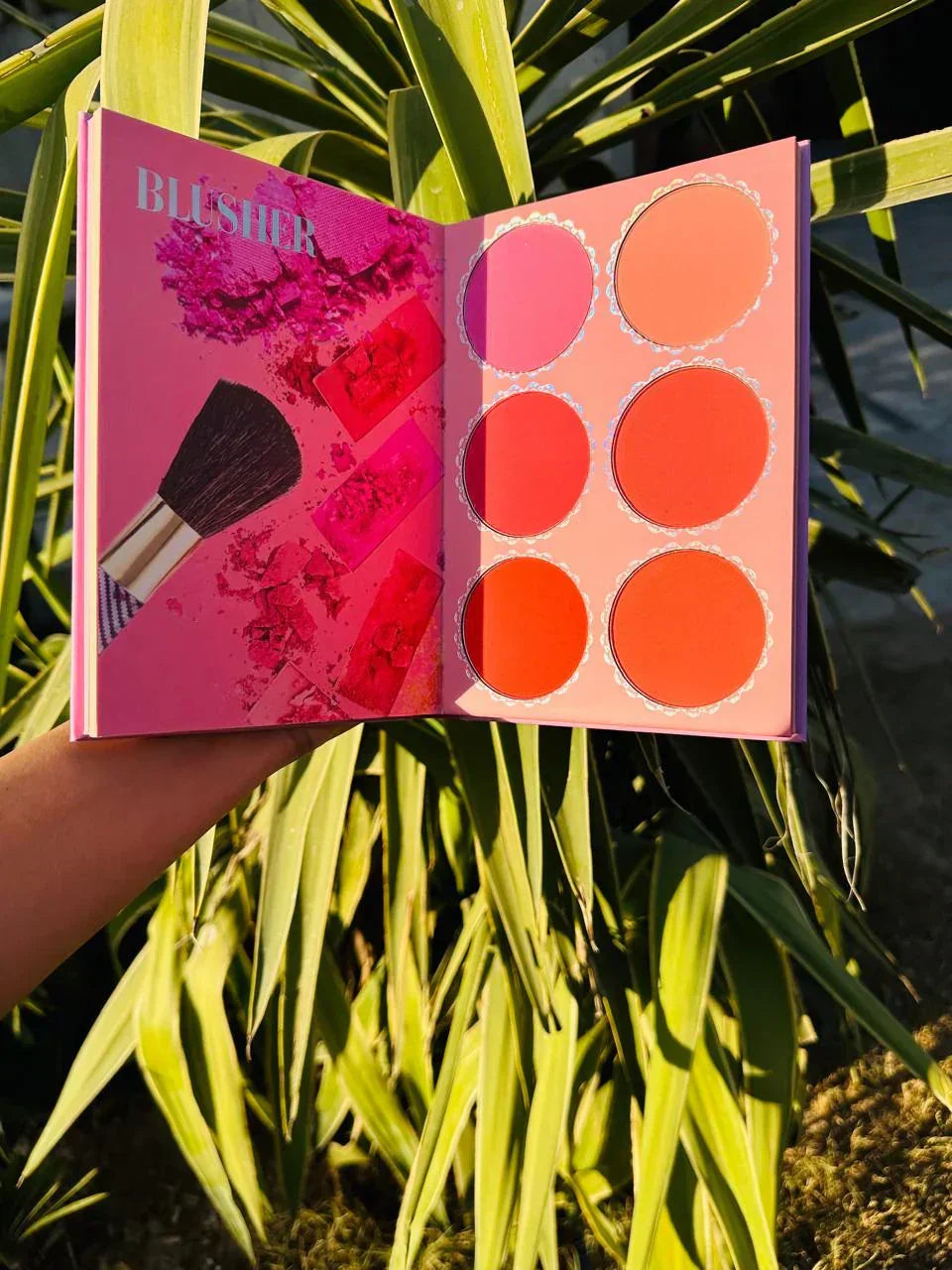 4 Pages Book Shape Matte Eyeshadow Palette - ZIOR