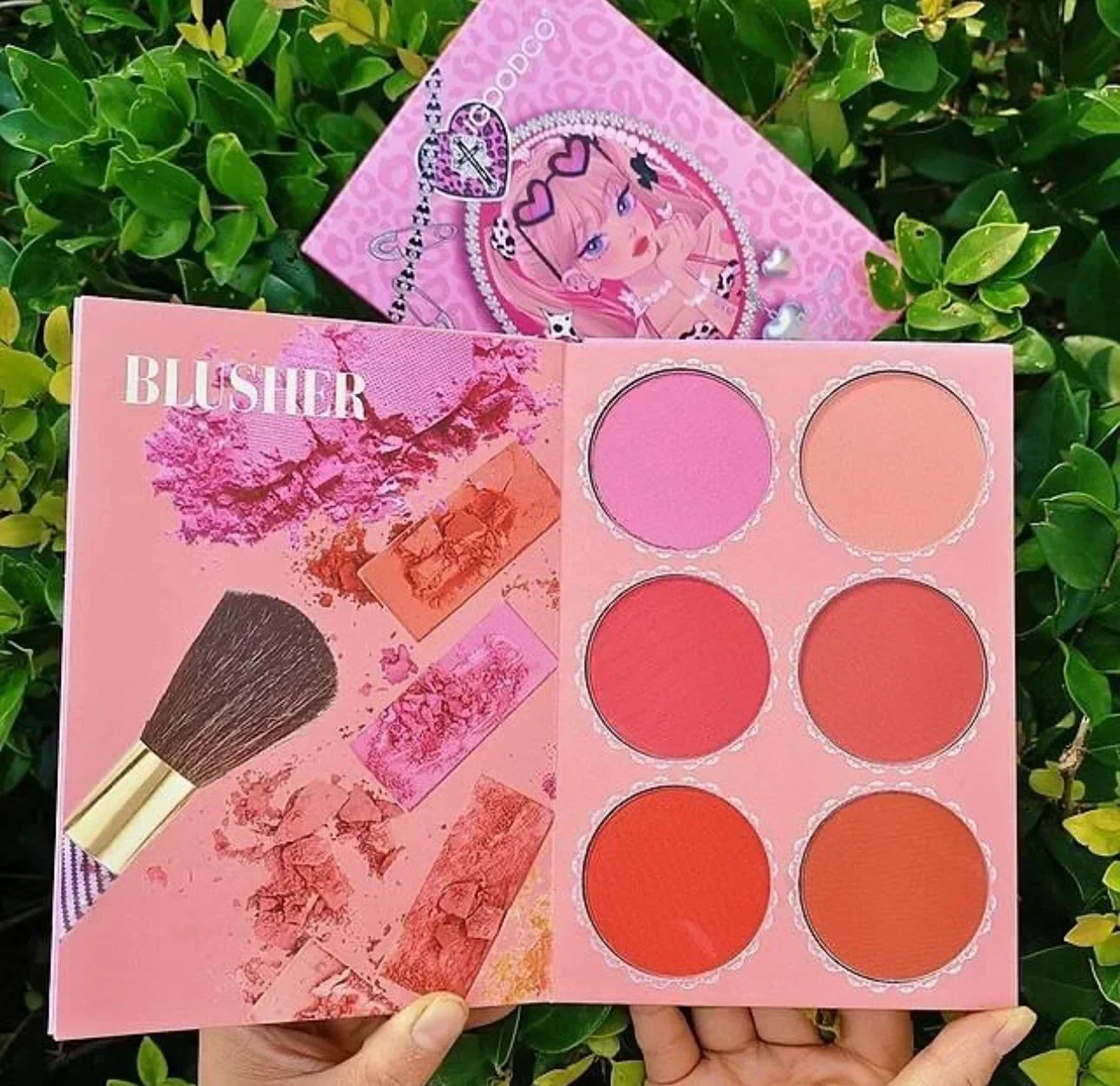 4 Pages Book Shape Matte Eyeshadow Palette - ZIOR