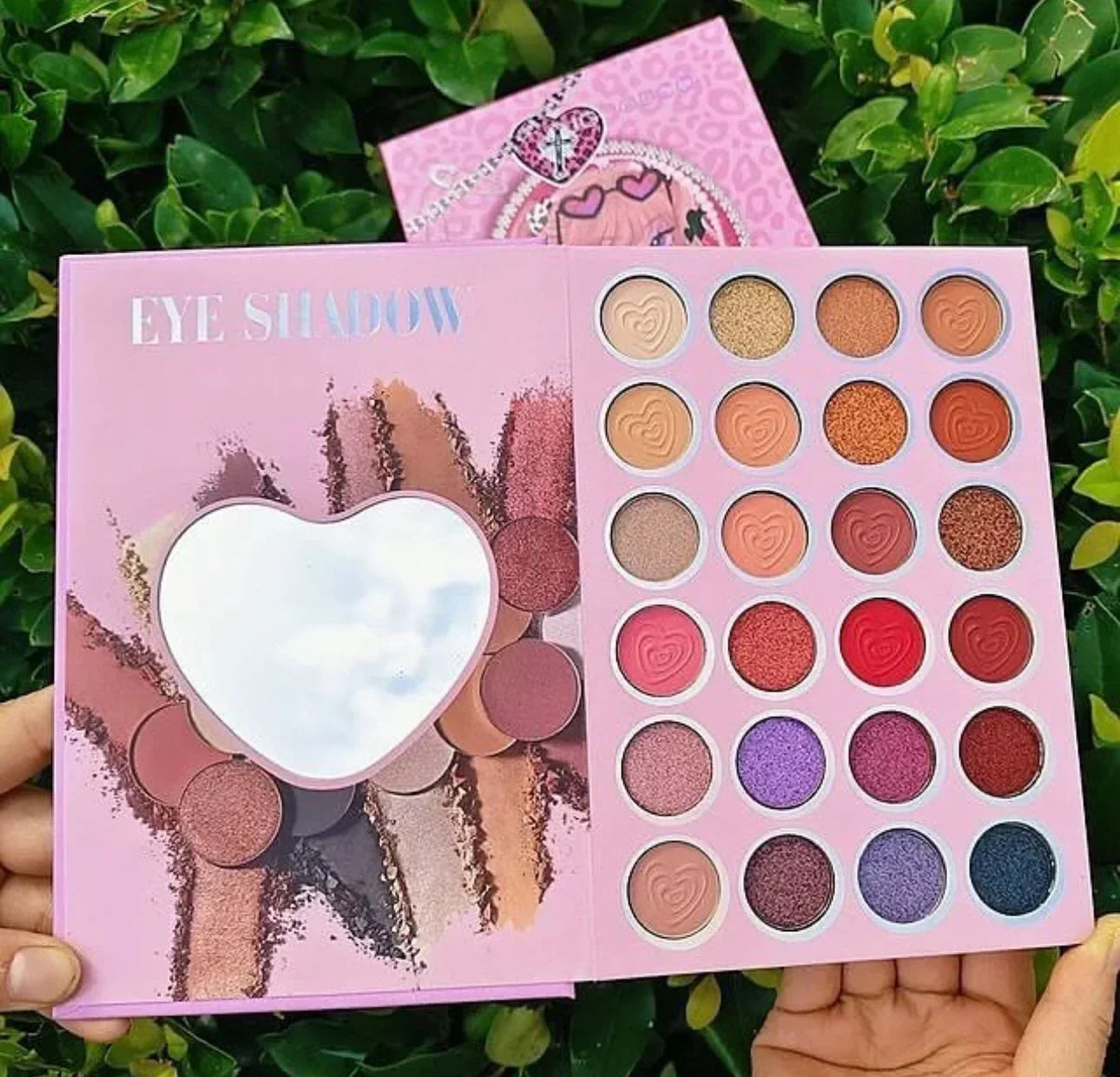 4 Pages Book Shape Matte Eyeshadow Palette - ZIOR