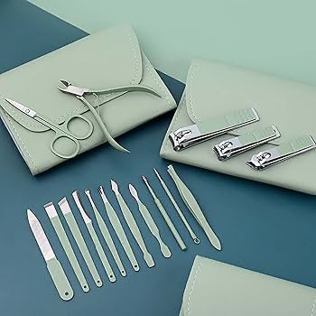16 PCs Nail Clipper/Manicure & Pedicure Kit - ZIOR