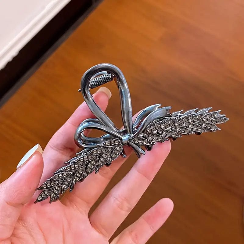Premium Quality Shimmering Retro Glamour Hair Claw Clip|Non-Slips Strong Hold Grip Hair Claw|+Free Gift - ZIOR