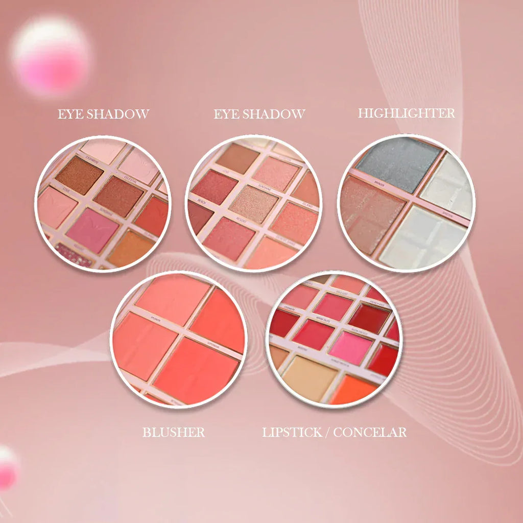 Mocallure 5 Pages Book Palette - ZIOR