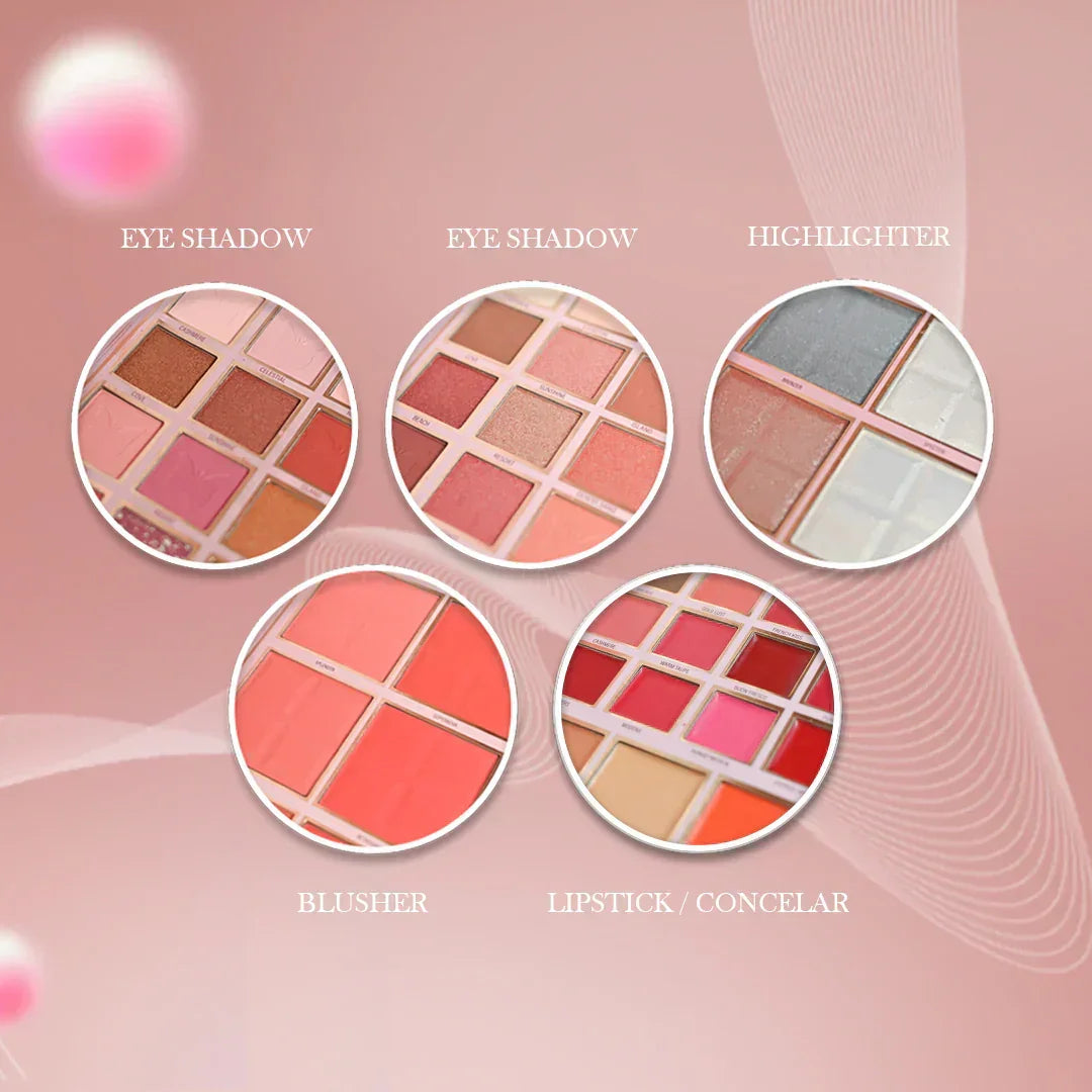 Mocallure 5 Pages Book Palette - ZIOR