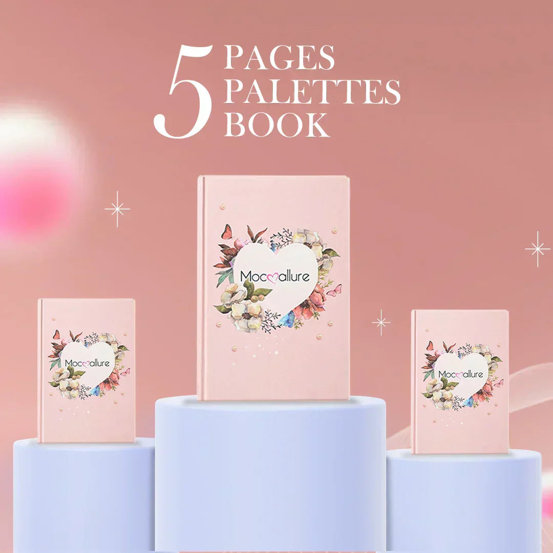 Mocallure 5 Pages Book Palette - ZIOR