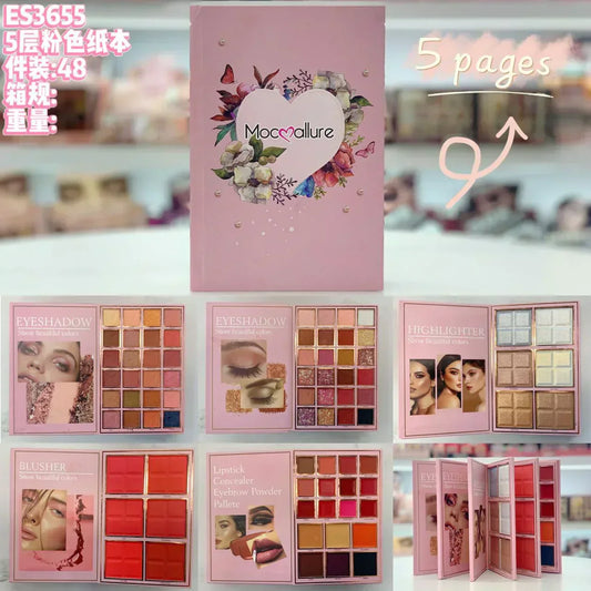 Mocallure Makeup Book Palette - 5 In 1 - ZIOR